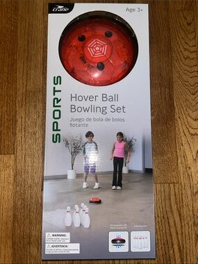 Crane Sports Hover Ball Bowling Set - Red Hover Ball NIB